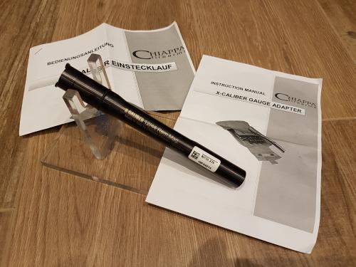Artikelbild des Artikels “Einstecklauf gezogen Chiappa X-Kaliber 12 Reduzierlauf // Kal. 12 auf: .308 Auto, 9mm Luger, .357Mag, .410/76, 20/76, .45ACP, .40S&W,  .44 RemMag “