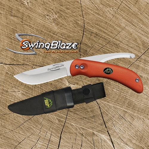 Artikelbild des Artikels “Outdoor Edge Jagdmesser Swing Blaze™/Swing Blade™  Signal-Orange “