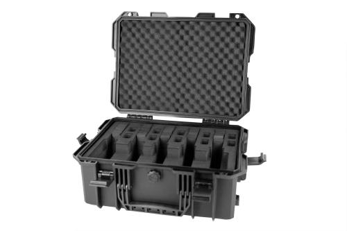 Artikelbild des Artikels “GSG Outdoor Pistolenkoffer für 5 Kurzwaffen Staubdicht IP67 Allwetter Tactical Hard Case Waffenkoffer “