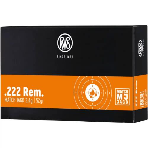 Artikelbild des Artikels “RWS .222Rem MJ; 3,4g, 54grs, 30iger Packung “