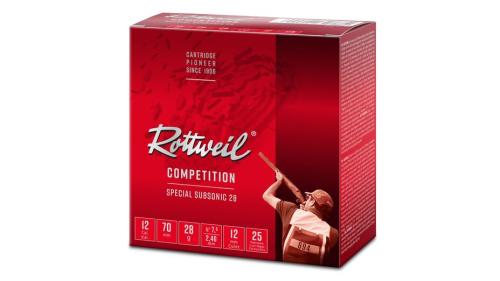 Artikelbild des Artikels “Rottweil 12/70 Special Subsonic Trap 2,4mm 28g, BLEI, 25er Packung “