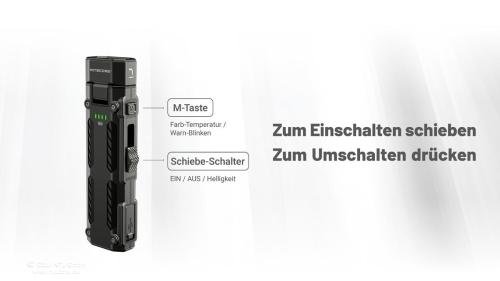 Artikelbild 3 des Artikels “Nitecore EDC09 - 1600 Lumen, Winkellampe “