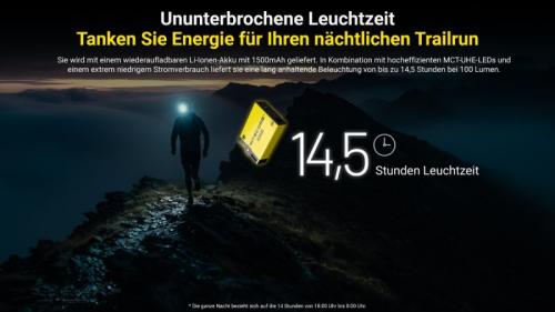 Artikelbild 4 des Artikels “Nitecore Stirnlampe UT27 MCT - 800 Lumen “