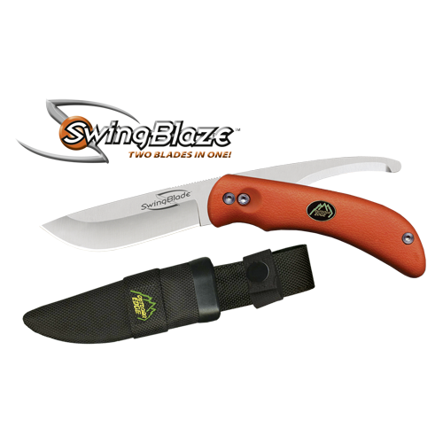 Artikelbild 6 des Artikels “Outdoor Edge Jagdmesser Swing Blaze™/Swing Blade™  Signal-Orange “