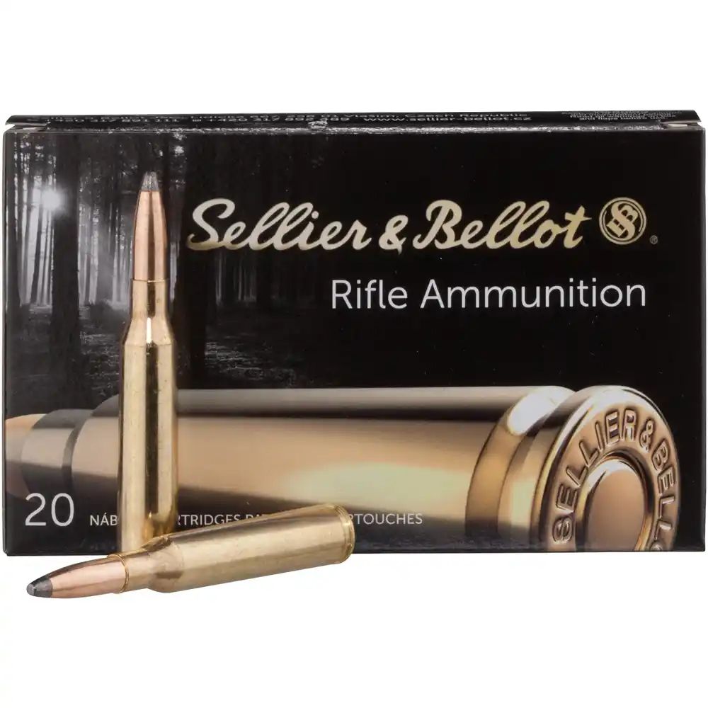 Artikelbild 1 des Artikels “Sellier & Bellot 6,5x57 Teilmantel Spitz 8,5g/131grs. 20 Stück Packung “
