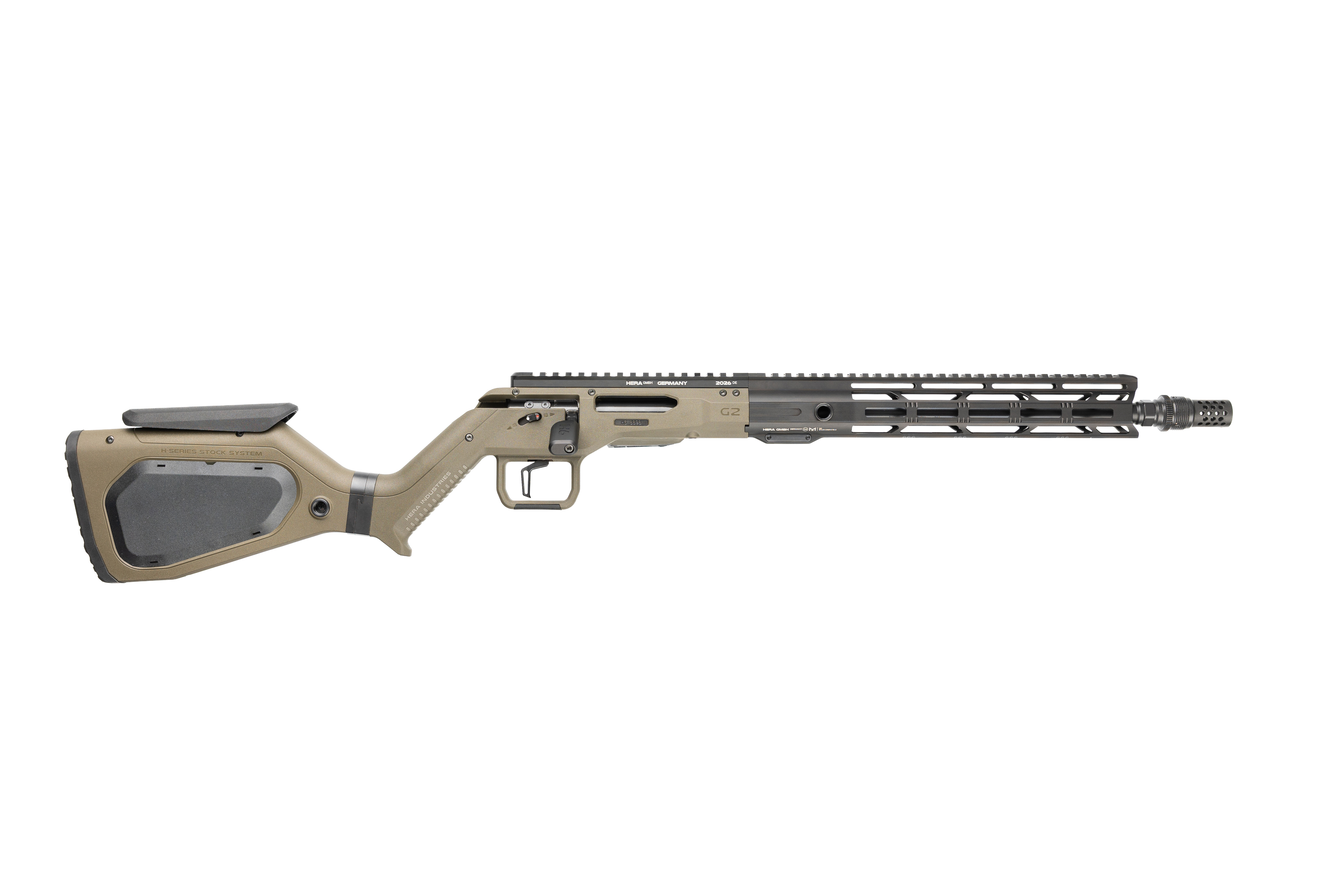 Artikelbild 10 des Artikels “HERA H6K GEN2; Kal. .223 Rem, Black / OD Green / TAN, Repetierbüchse der neusten Generation “