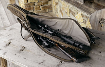 Artikelbild 2 des Artikels “BLASER Doppelfutteral ESSENTIAL TEAK 128x27x10cm für 2 Büchsen mit ZF “