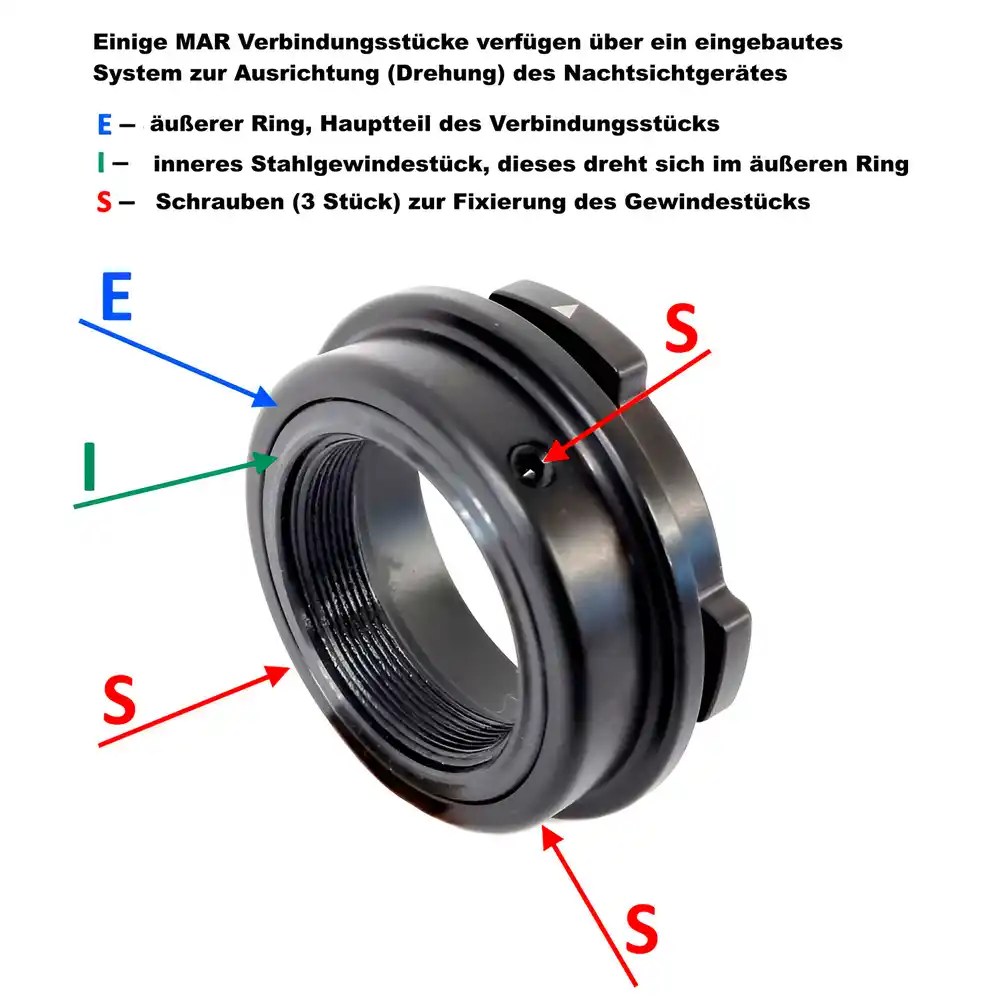 Artikelbild 2 des Artikels “Rusan MAR Connector MCR Verbindungsstück “