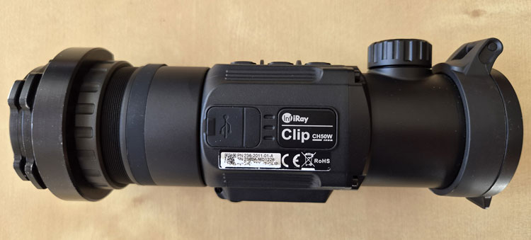 Artikelbild 3 des Artikels “GEBRAUCHTGERÄT: Infiray Xeye Clip CH50 W Wärmebildvorsatzgerät mit Präziser Jagen MULTi Adapter 62mm & Zubehör “