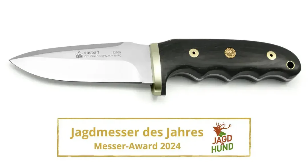 Artikelbild 4 des Artikels “Puma Jagdmesser SAUBART, Pakkaholz “