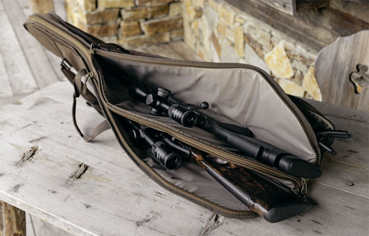 Artikelbild 5 des Artikels “BLASER Doppelfutteral ESSENTIAL TEAK 128x27x10cm für 2 Büchsen mit ZF “