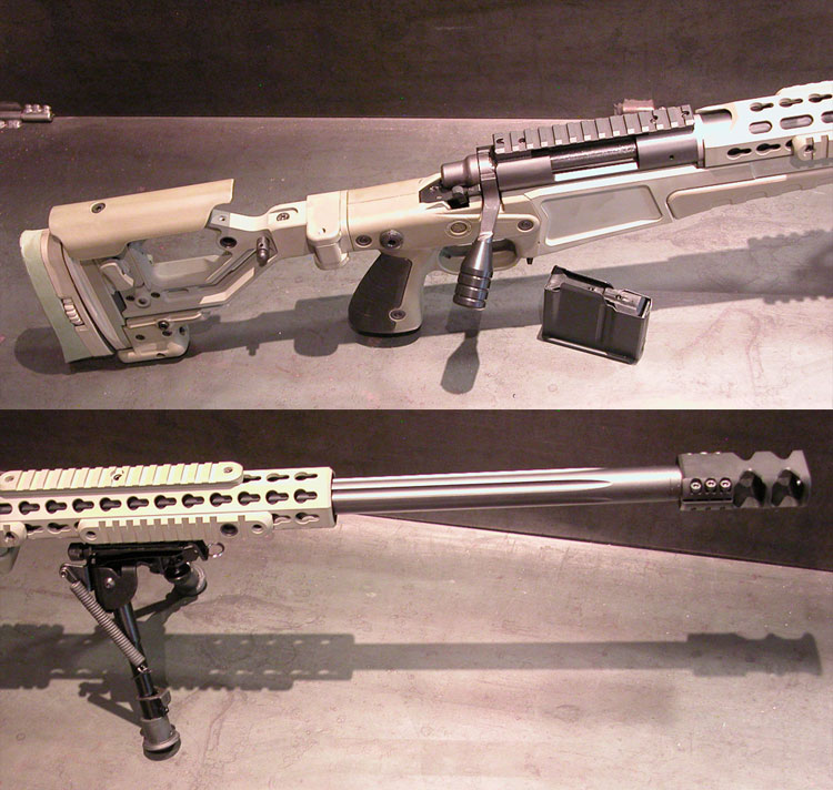 Artikelbild 6 des Artikels “Shooters Shop Accuracy Sniper .308 Win Custom-Made AICS-AX Skeleton-Klappschaft System Remington 700 L.Walther Matchlauf FBT-Bremse “