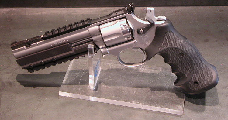 Artikelbild 6 des Artikels “Shooters Shop White-Diamond PRACTICAL-LUX BLACK DuoTone S&W 686 6"Zoll 357 Magnum “