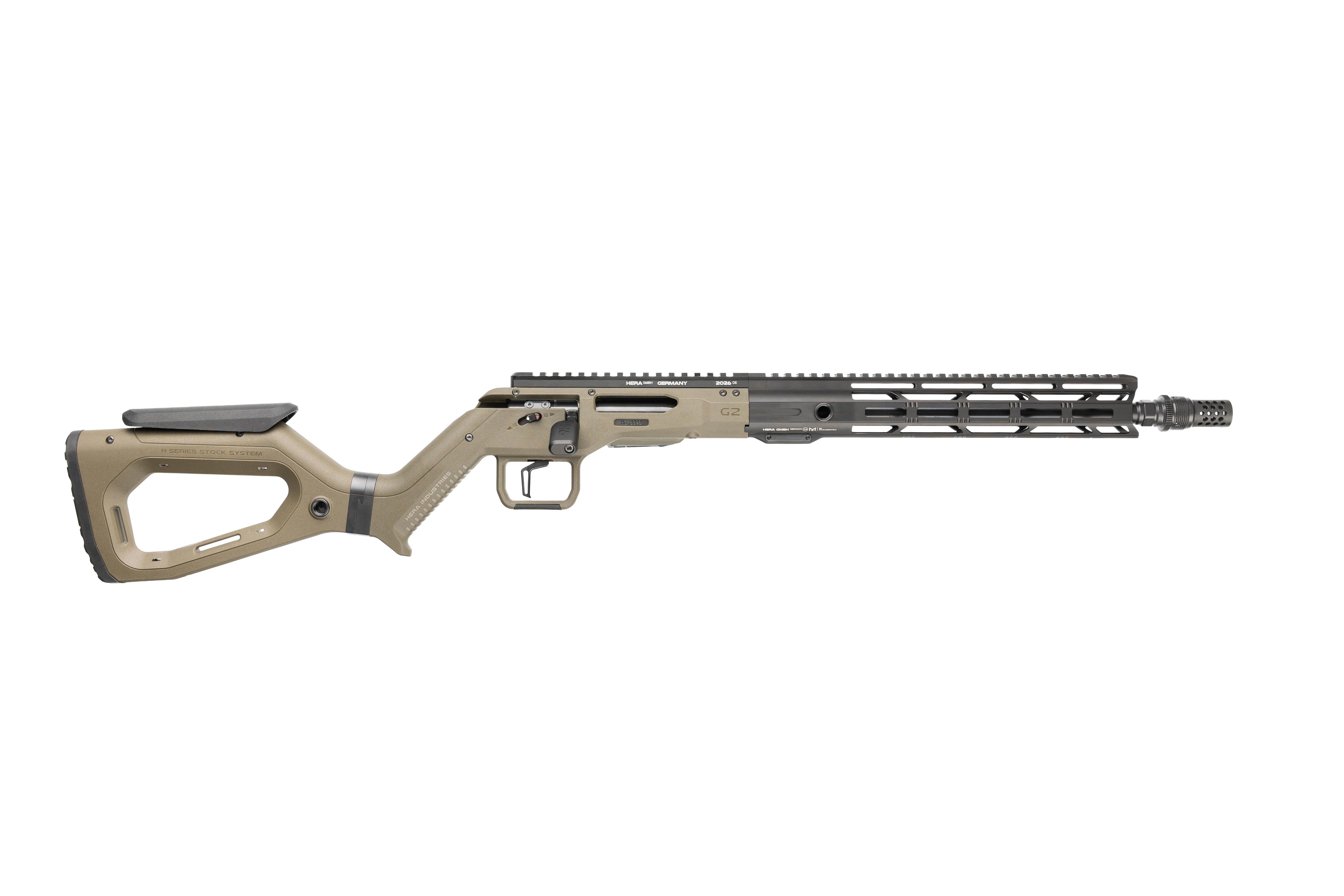 Artikelbild 9 des Artikels “HERA H6K GEN2; Kal. .223 Rem, Black / OD Green / TAN, Repetierbüchse der neusten Generation “